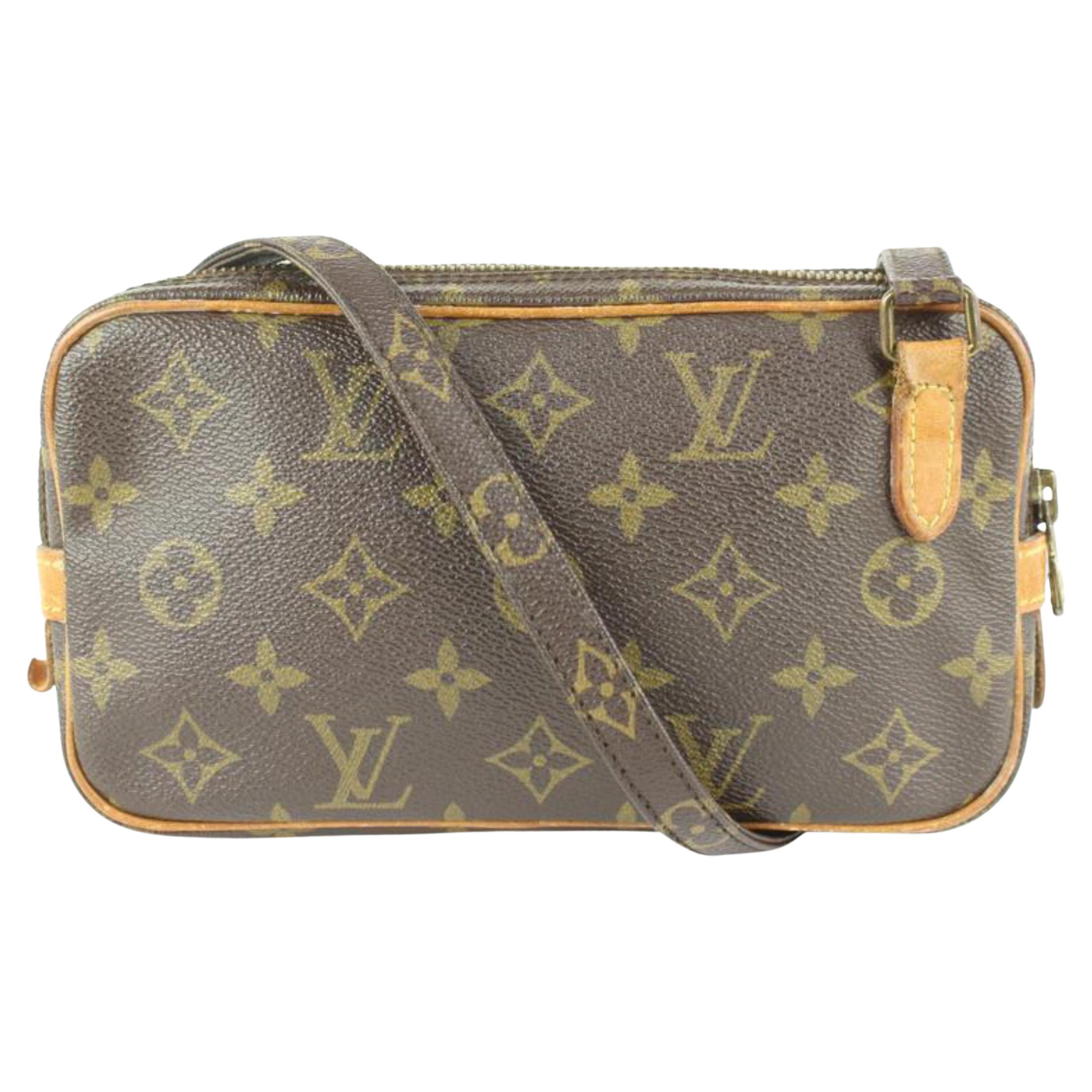 Louis Vuitton Monogram Pochette Marly Bandouliere Crossbody Bag 107lv31 For Sale