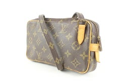 Louis Vuitton Monogram Pochette Marly Bandouliere Crossbody Bag 107lv34