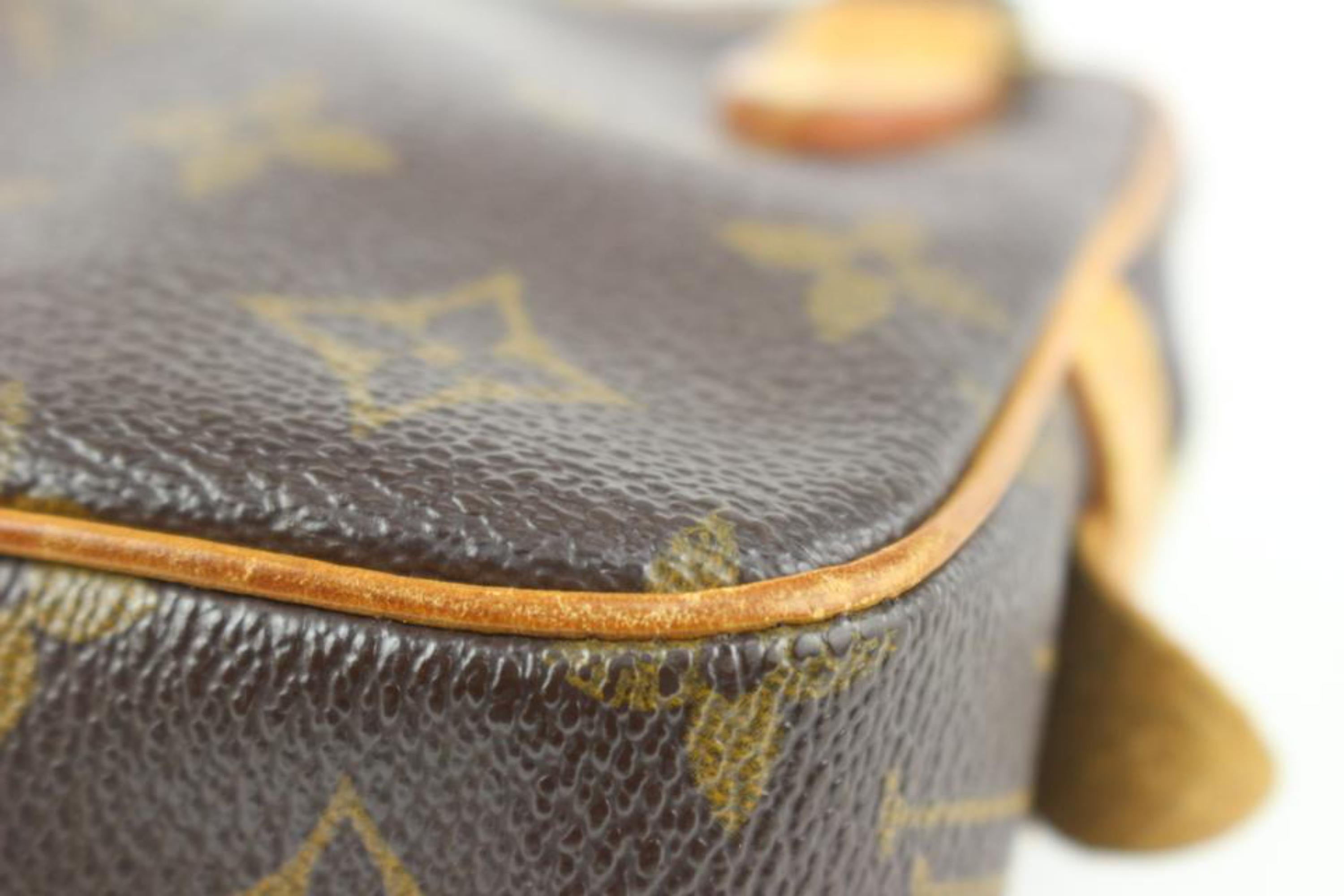 Louis Vuitton Monogram Pochette Marly Bandouliere Crossbody bag 107lv36 For Sale 1