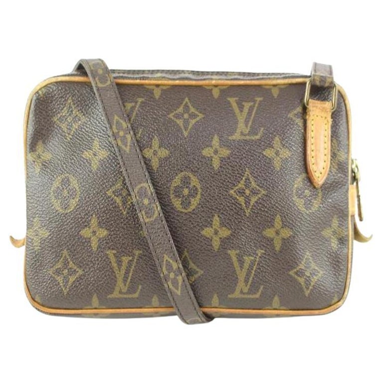Louis Vuitton 3LK0120 Verone Suhali Leather Bifold Flap Belt Wallet
