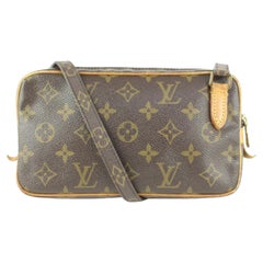Used Louis Vuitton Monogram Pochette Marly Bandouliere Crossbody bag 107lv36