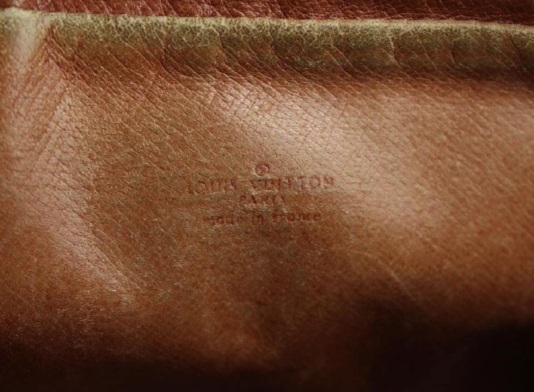 Louis Vuitton Monogram Pochette Marly Bandouliere Crossbody Bag 10LVS1210 In Fair Condition In Dix hills, NY