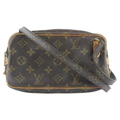 Louis Vuitton Monogram Pochette Marly Bandouliere Crossbody Bag 131lvs24
