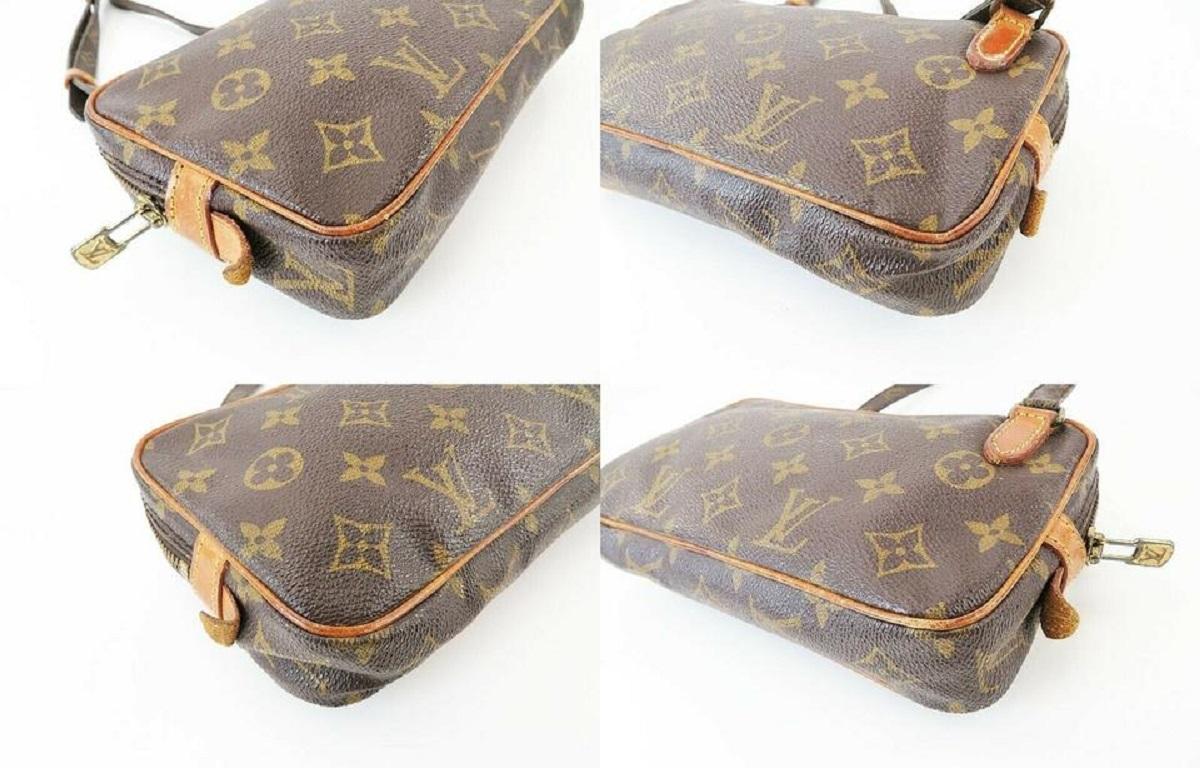 Women's Louis Vuitton Monogram Pochette Marly Bandouliere Crossbody Bag 863504
