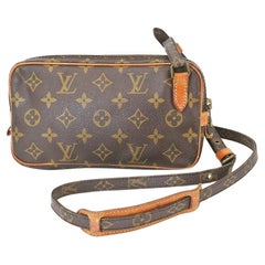 Vintage Louis Vuitton Monogram Pochette Marly Bandouliere Crossbody Bag 863504