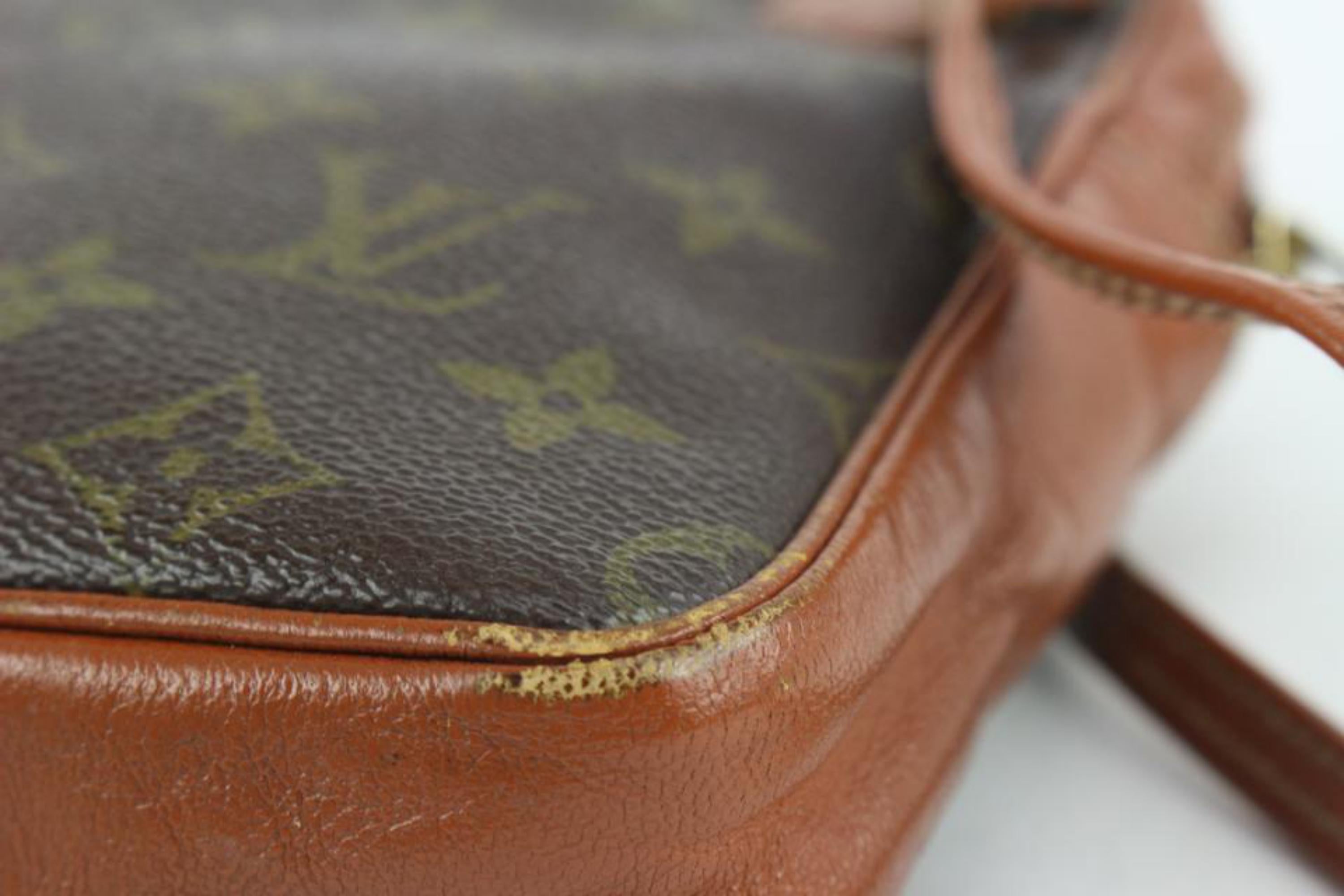 Louis Vuitton Monogram Pochette Marly Dragonne Wristlet Clutch Pouch 1216lv47 3