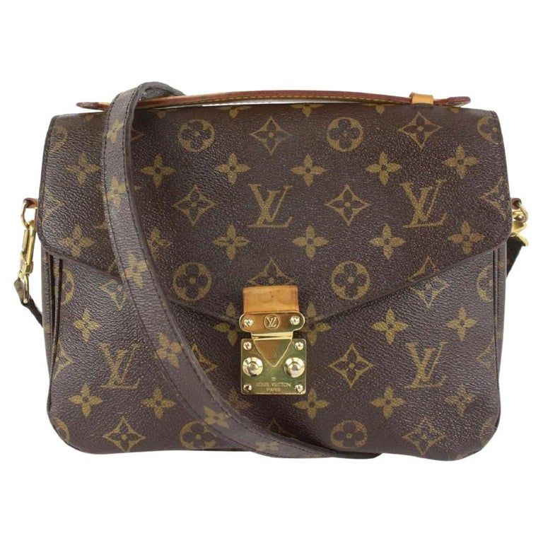 Louis Vuitton LV Amman Ebene Shoulder Bag Crossbody Bag Monogram
