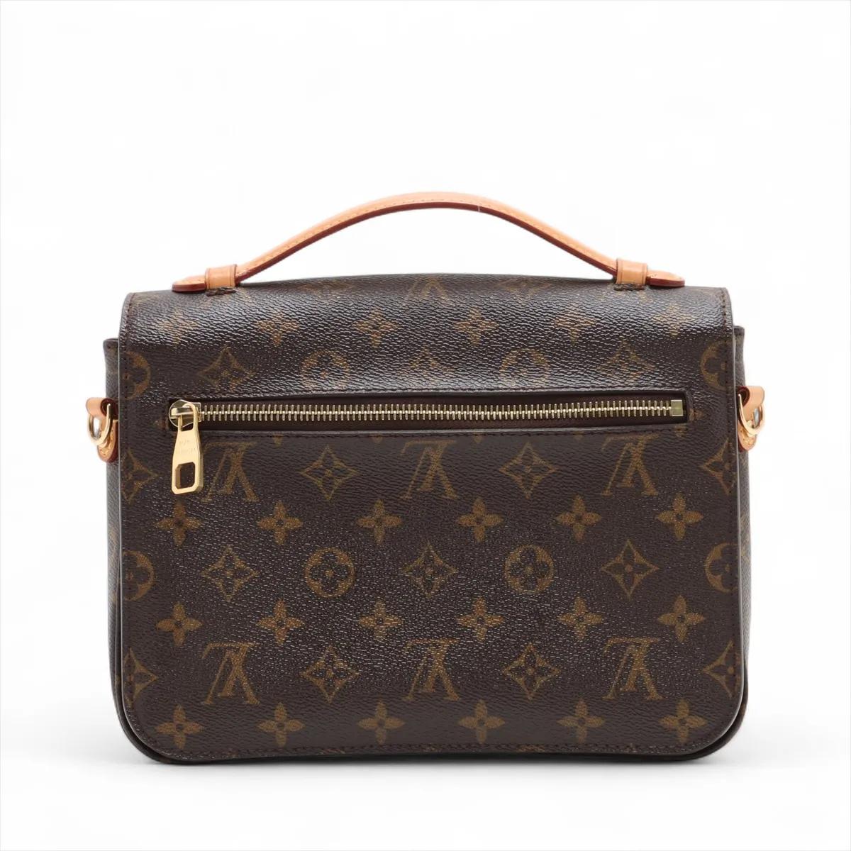 Nero Louis Vuitton Monogram Pochette Métis MM in vendita