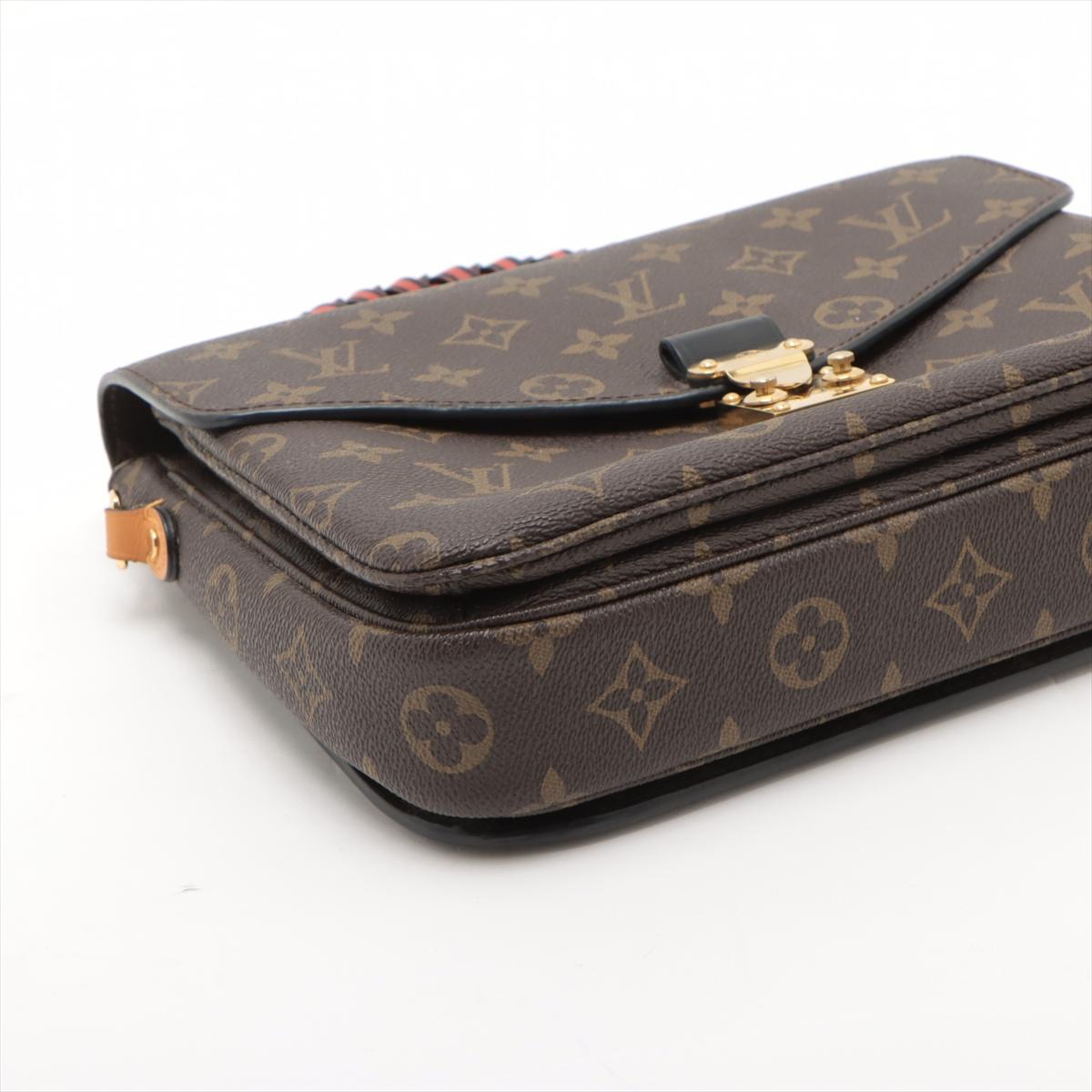 Donna Louis Vuitton Monogram Pochette Metis MM