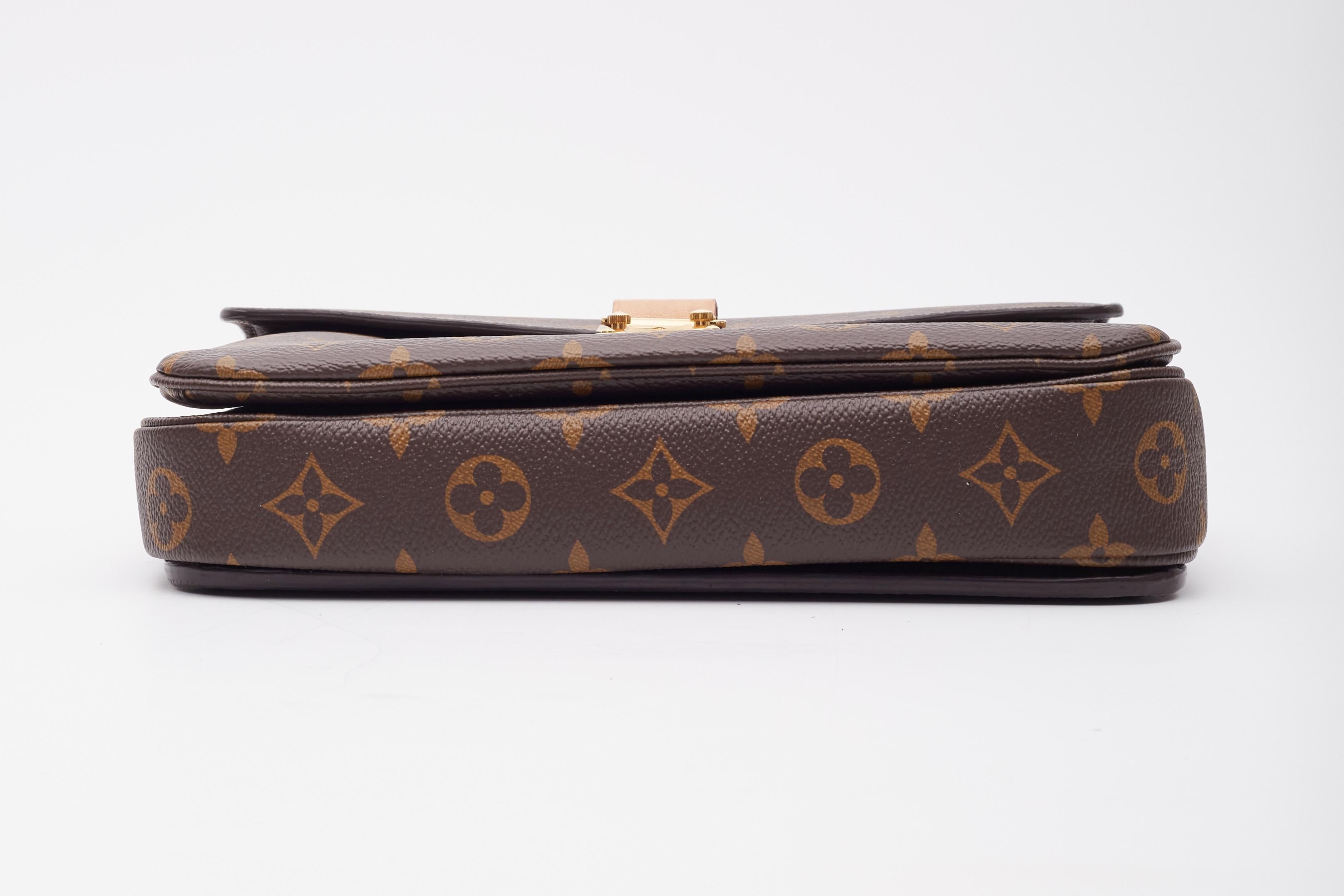 Louis Vuitton Monogram Pochette Metis Shoulder Bag 2022 For Sale 3
