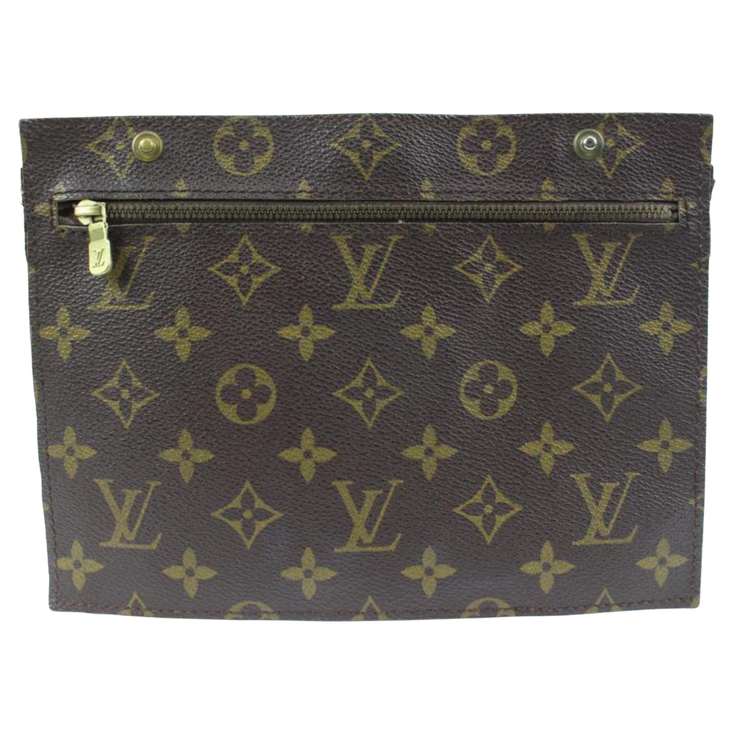 Louis Vuitton Pochette Randonnee à insert monogramme 55lk32s en vente
