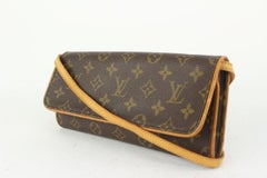 Louis Vuitton Monogram Pochette Twin GM Crossbody Flap Bag 4LV1012