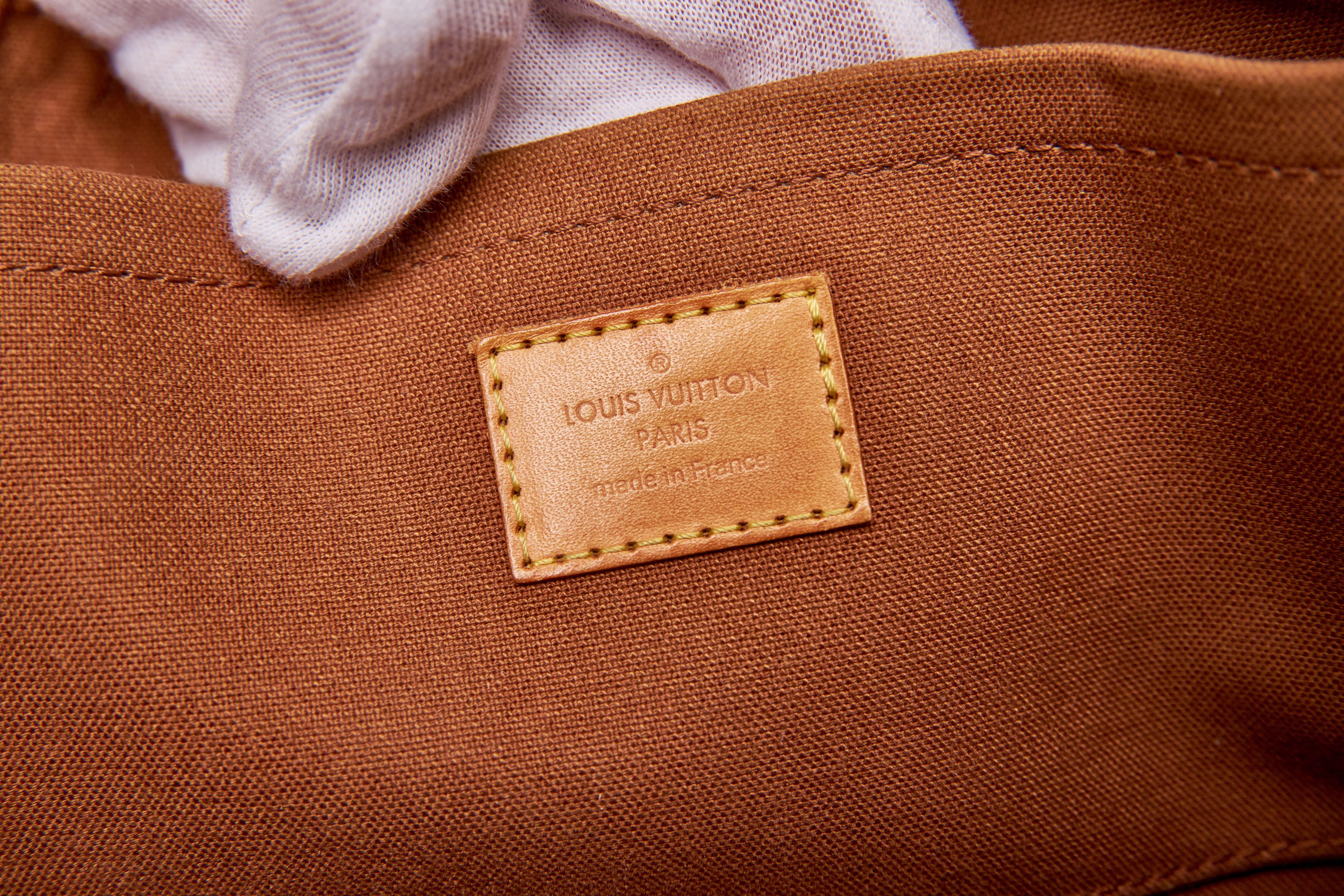 Brown Louis Vuitton Monogram Popincourt Handbag (2009)