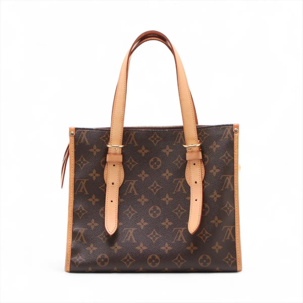 Brown Louis Vuitton Monogram Popincourt Haut Tote Bag For Sale