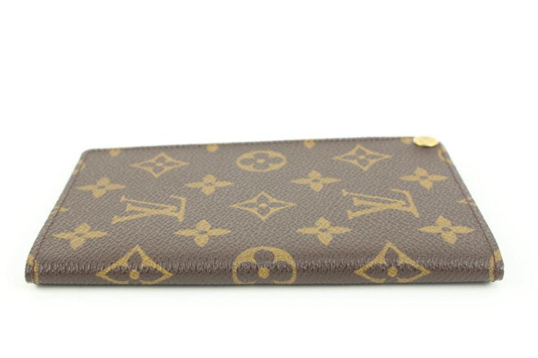 Louis Vuitton Monogram Card Case Porte Cartes Pression Wallet 863080