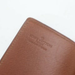 Louis Vuitton Monogram Porte Carte Credit Pression Card Case Wallet Holder