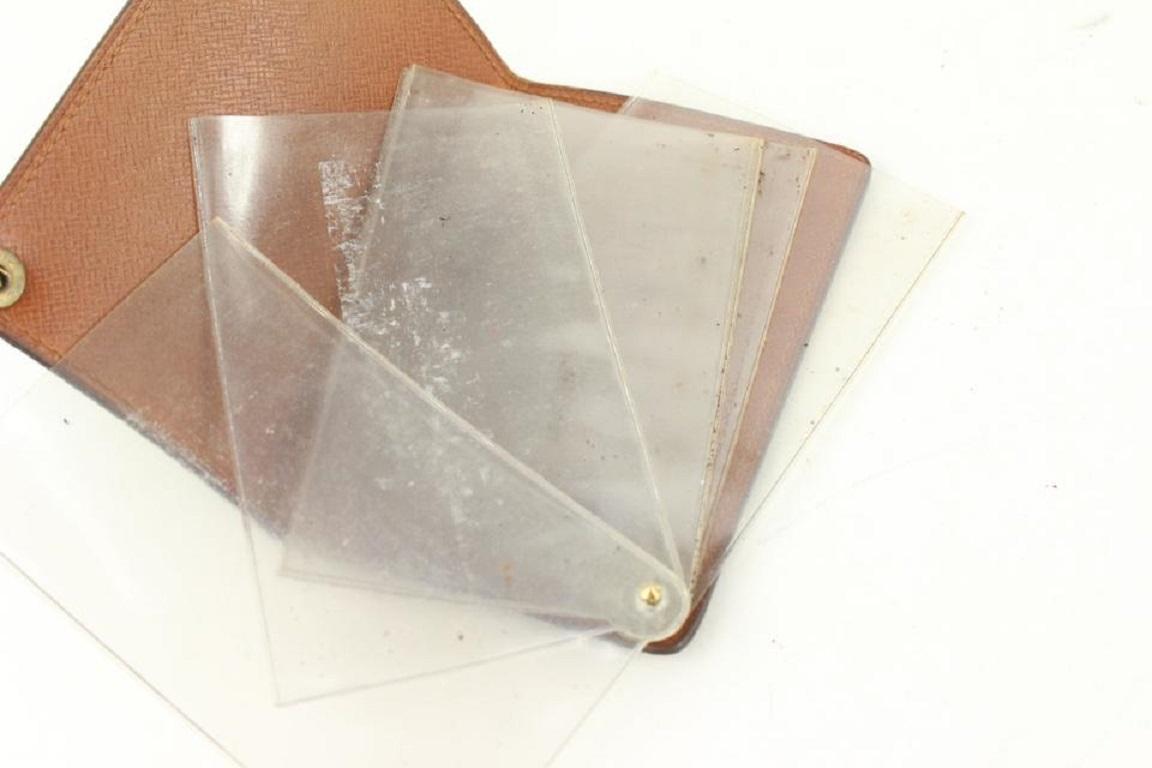 Louis Vuitton Monogram Porte Cartes Billets Card Holer Wallet Case 512lvs68 6