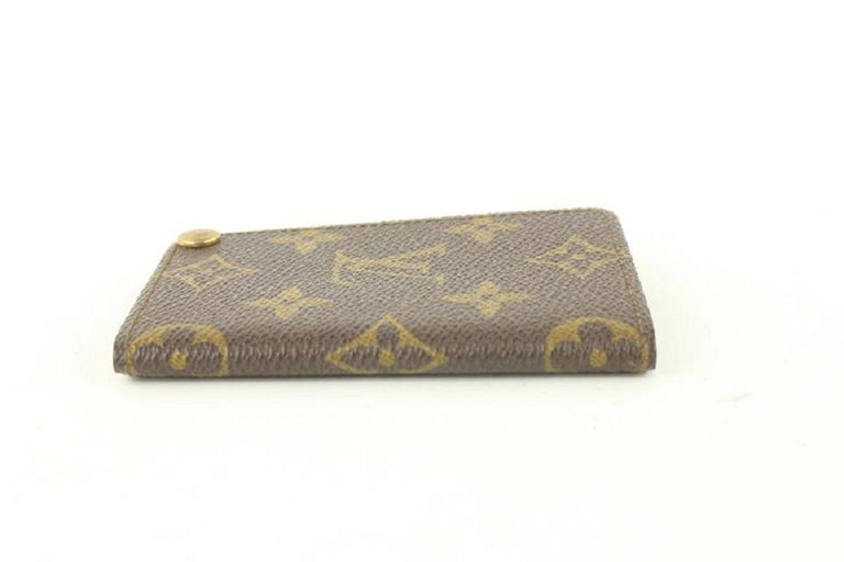 Louis Vuitton Monogram Porte Cartes Billets Card Holer Wallet Case 512lvs68  For Sale at 1stDibs
