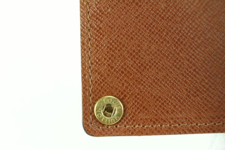 LOUIS VUITTON Porte Cartes Simple Card Holder M61733 Purse Brown Monogram  Box Authentic