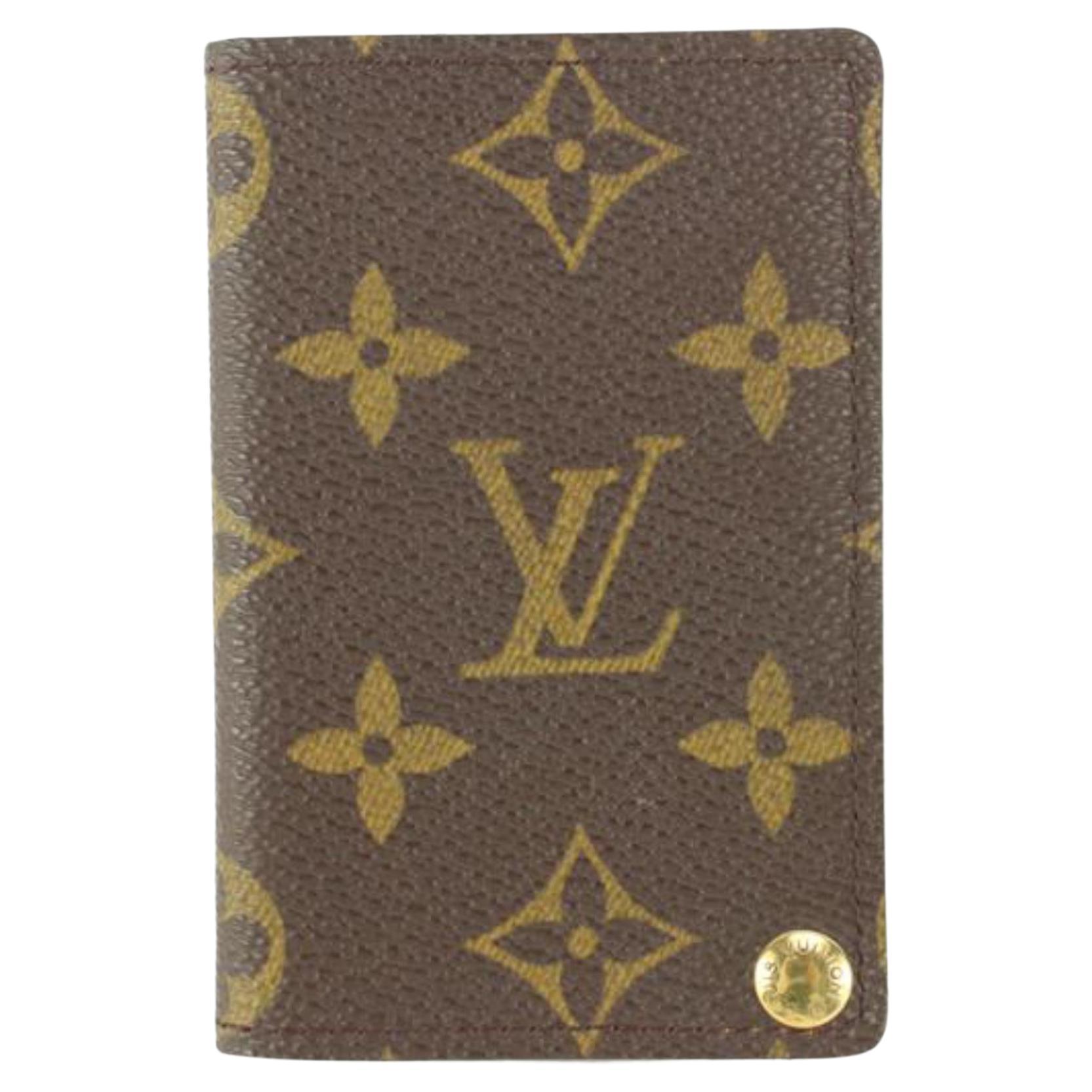 Louis Vuitton Porte Monnaie Monogram Pochette Credit Long Wallet