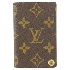 Louis Vuitton Monogram Porte Cartes Credit Pression Card Holder 78lz56s