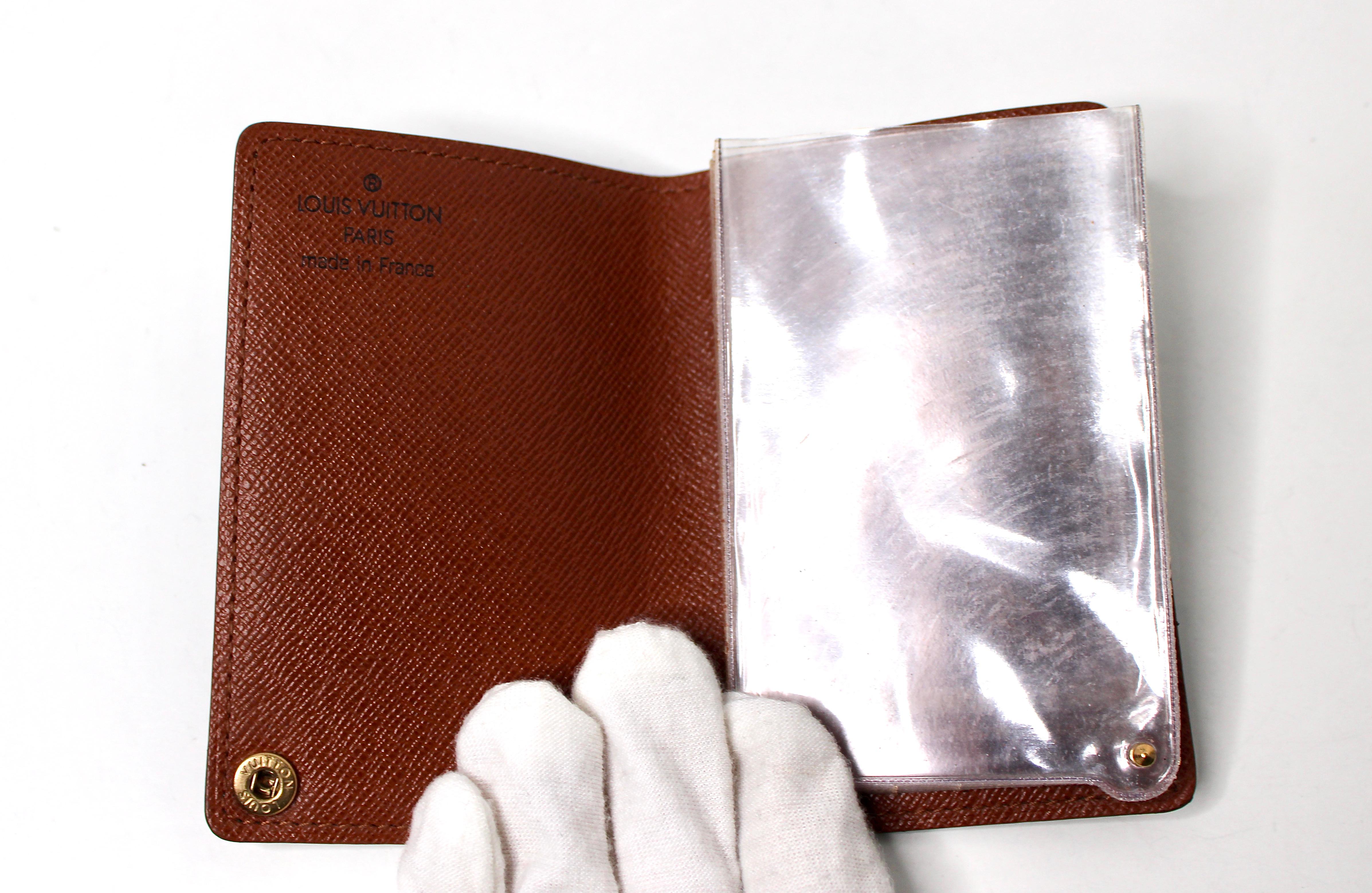 Louis Vuitton Monogram Porte-Cartes Mini Card Case in vendita 1