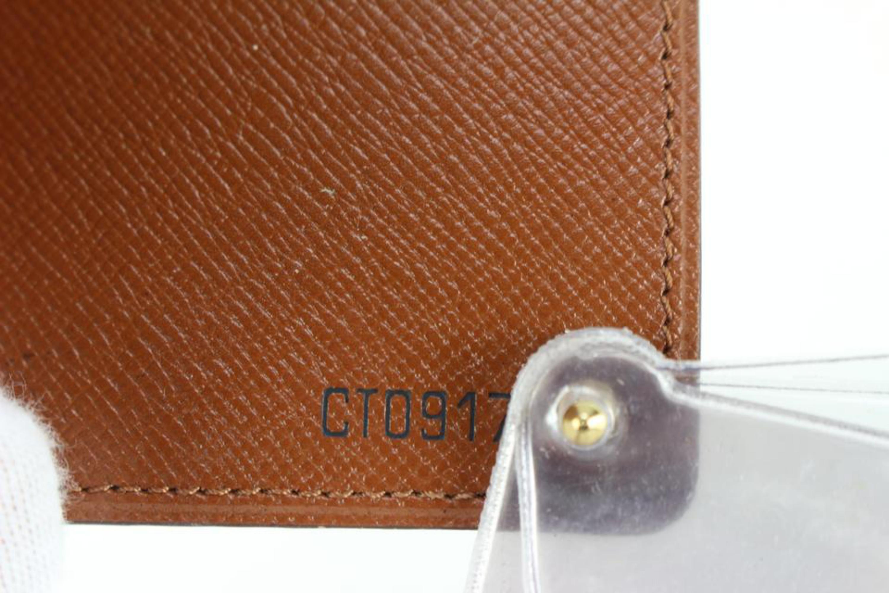 Louis Vuitton Monogram Porte Cartes Pression Card Case 6lz59s 2