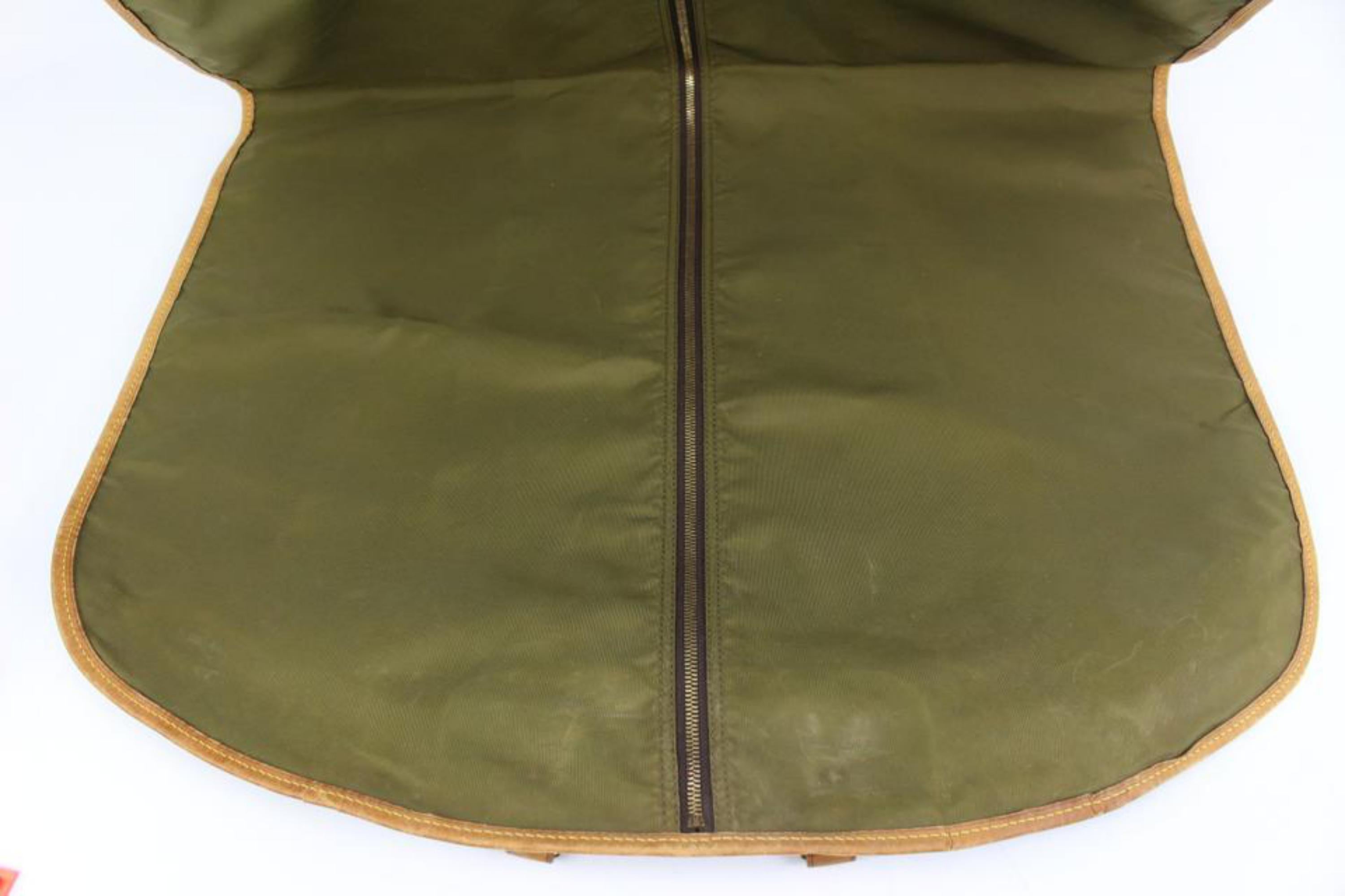Louis Vuitton Monogram Porte Habits Housse Garment Carrier Cover Upcycle Ready  For Sale 6