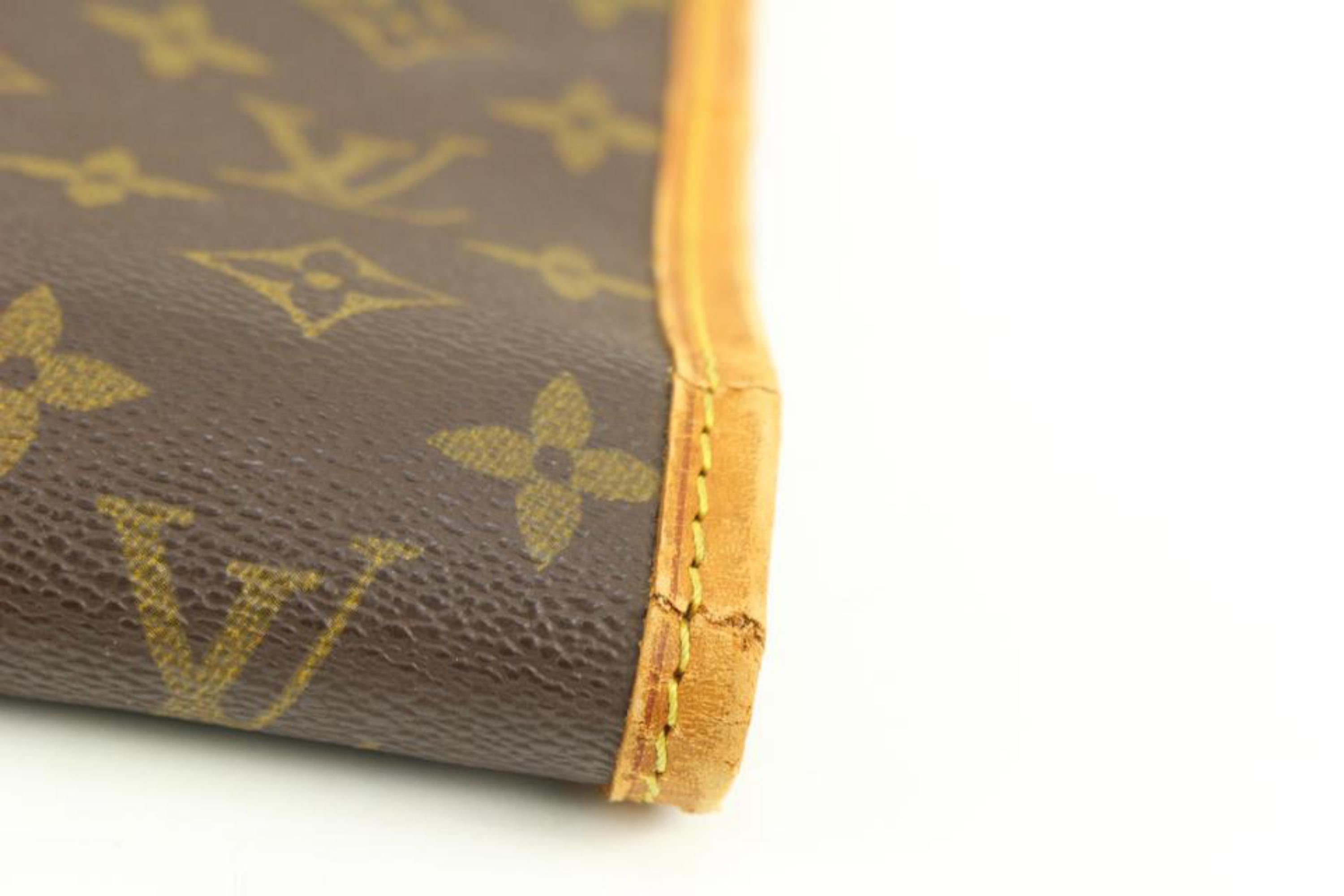 Louis Vuitton Monogramm Porte Habits Housse Garment Carrier Abdeckung Upcycle bereit  im Angebot 5