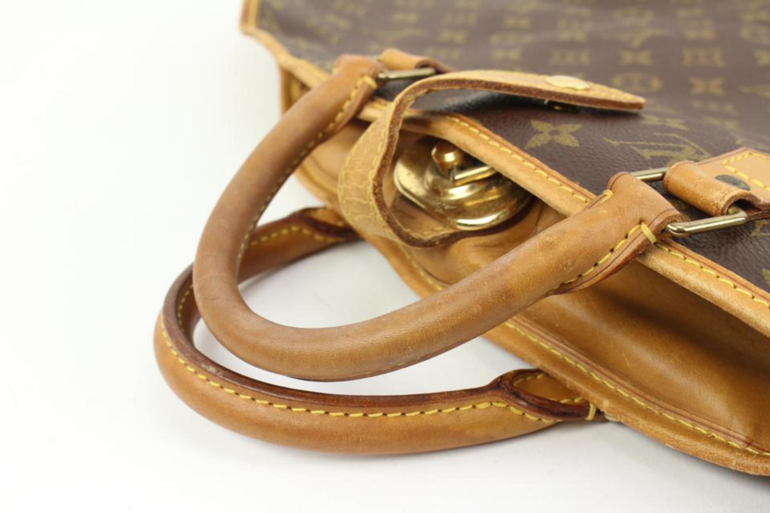 Louis Vuitton Monogramm Porte Habits Housse Garment Carrier Abdeckung Upcycle bereit  im Angebot 1