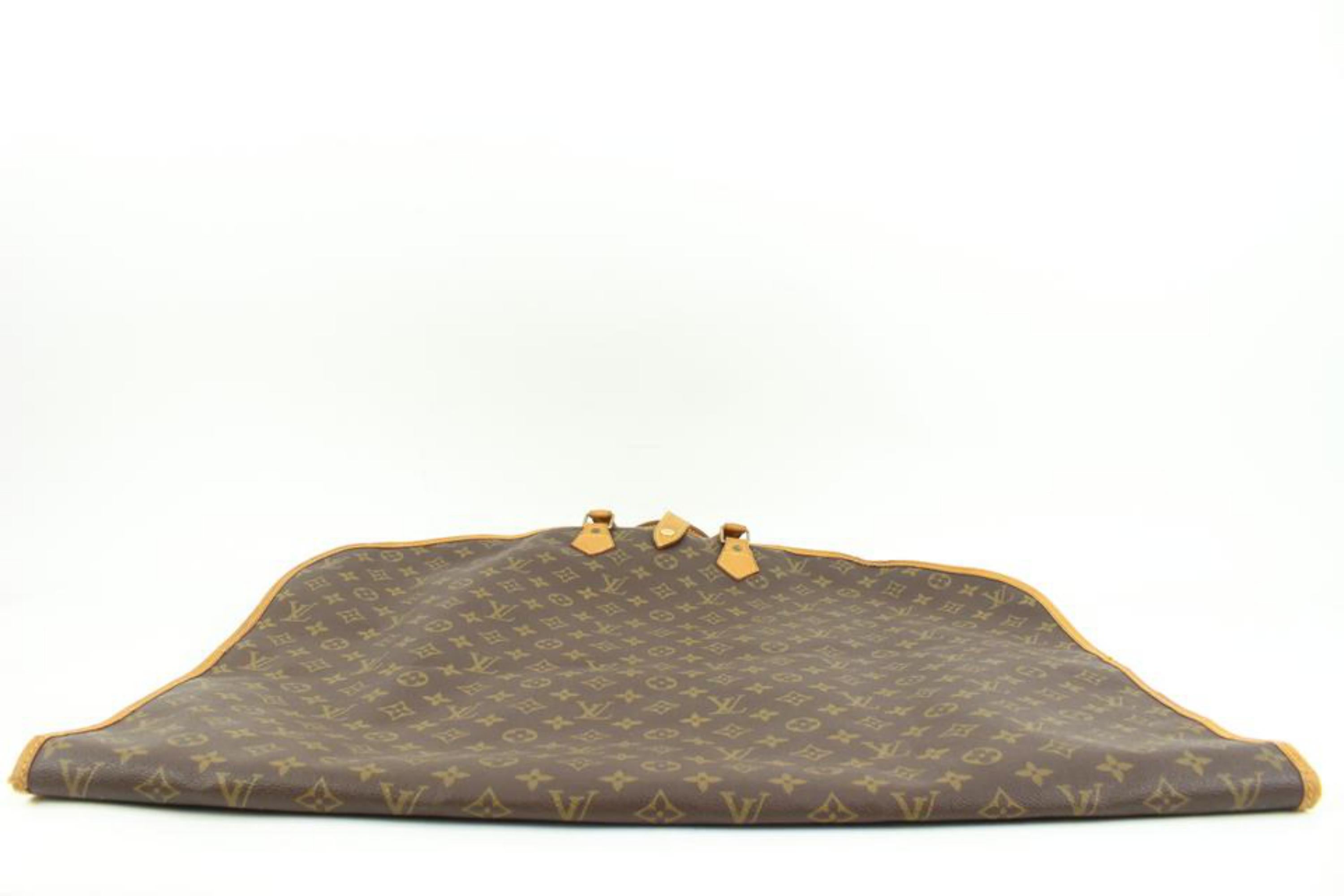 Louis Vuitton Monogram Porte Habits Housse Garment Carrier Cover Upcycle Ready  For Sale 4