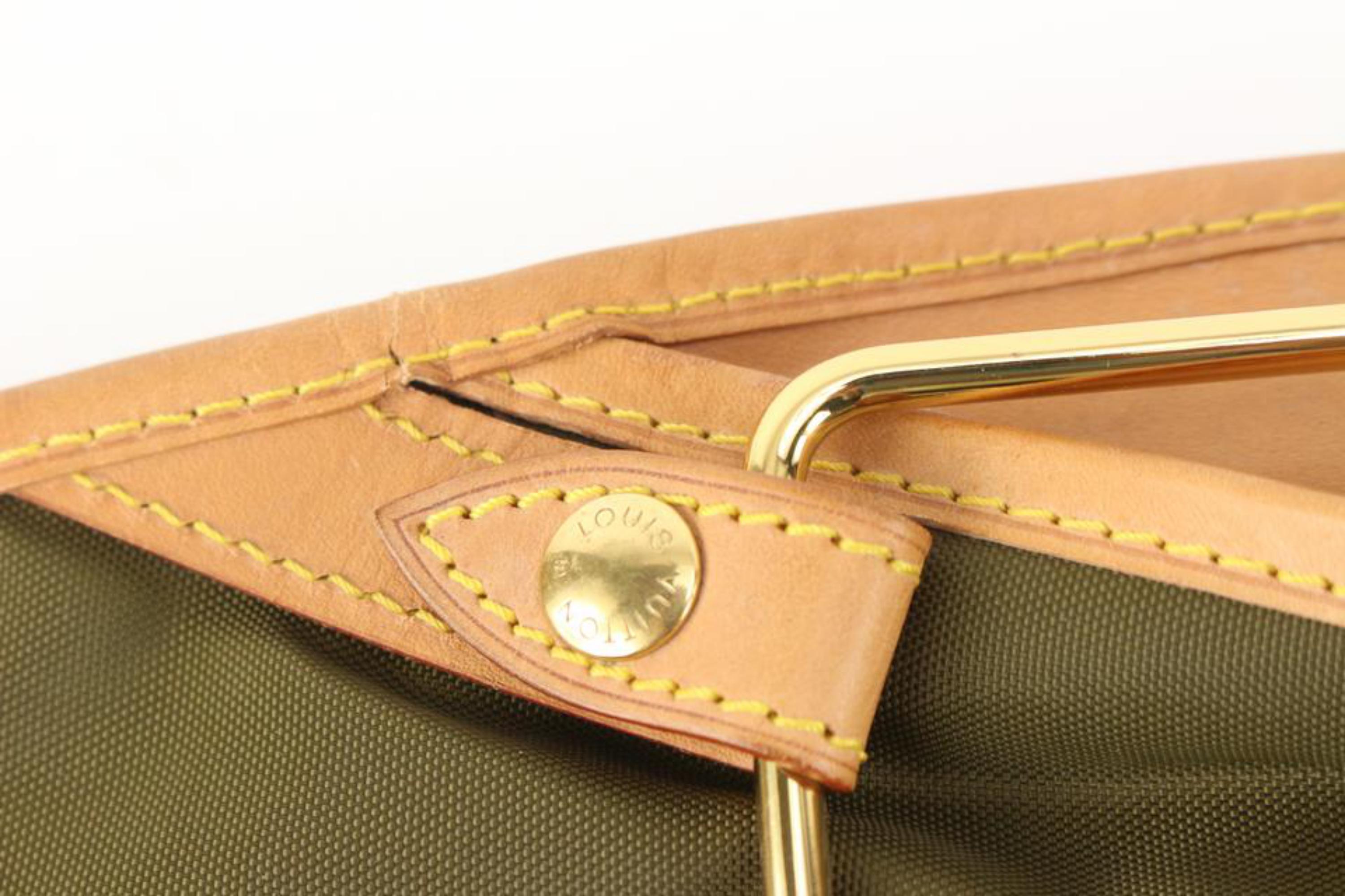 Louis Vuitton Porte Habits Housse Garmentbezug mit Monogramm Porte Habits 11lz823s im Zustand „Gut“ in Dix hills, NY