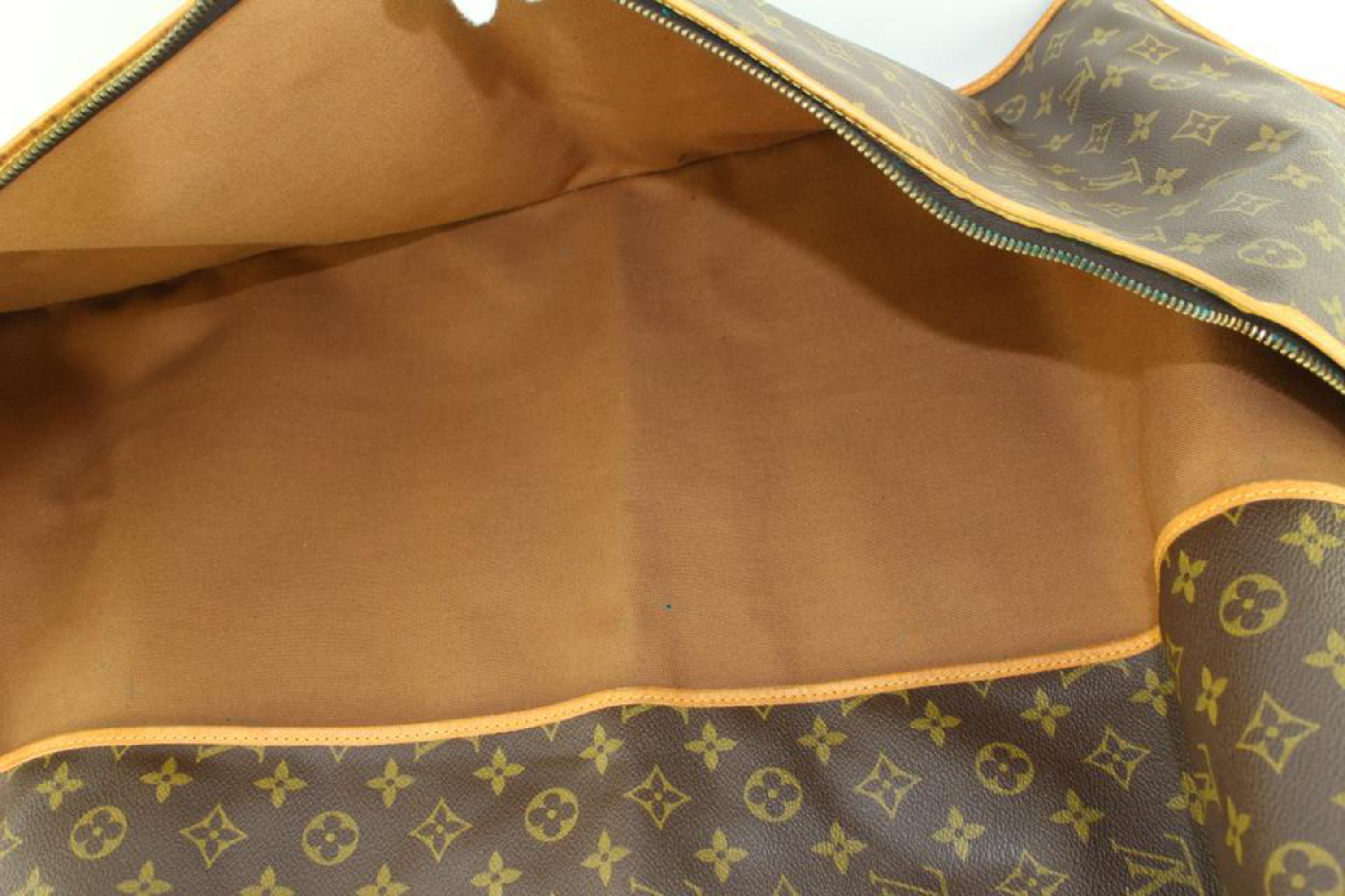 Women's Louis Vuitton Monogram Porte Housse Habits Garment Cover 2 Hanger 4LVJ1025 For Sale