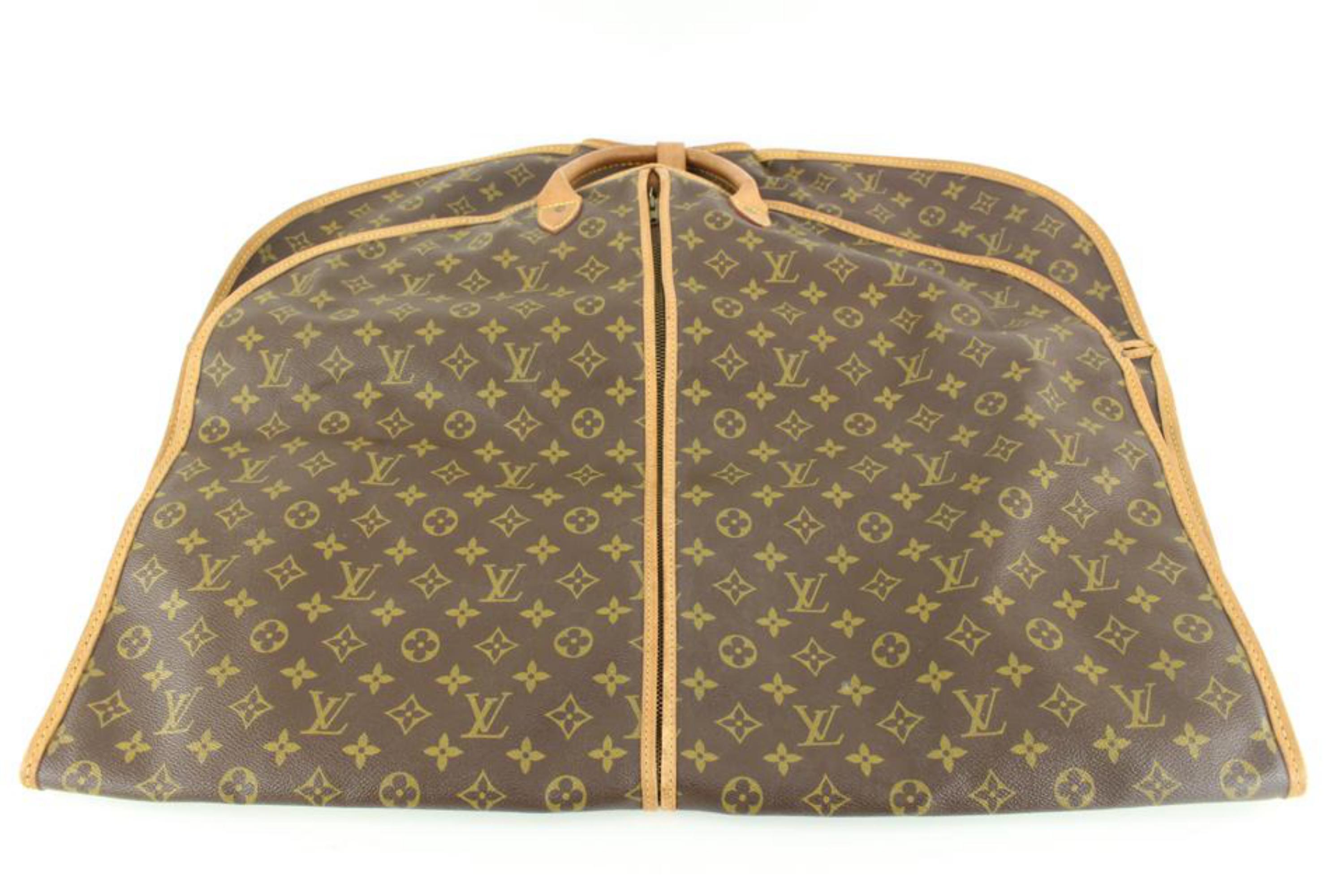 Louis Vuitton Monogram Porte Housse Habits Garment Cover Travel Bag 28lk624s 6