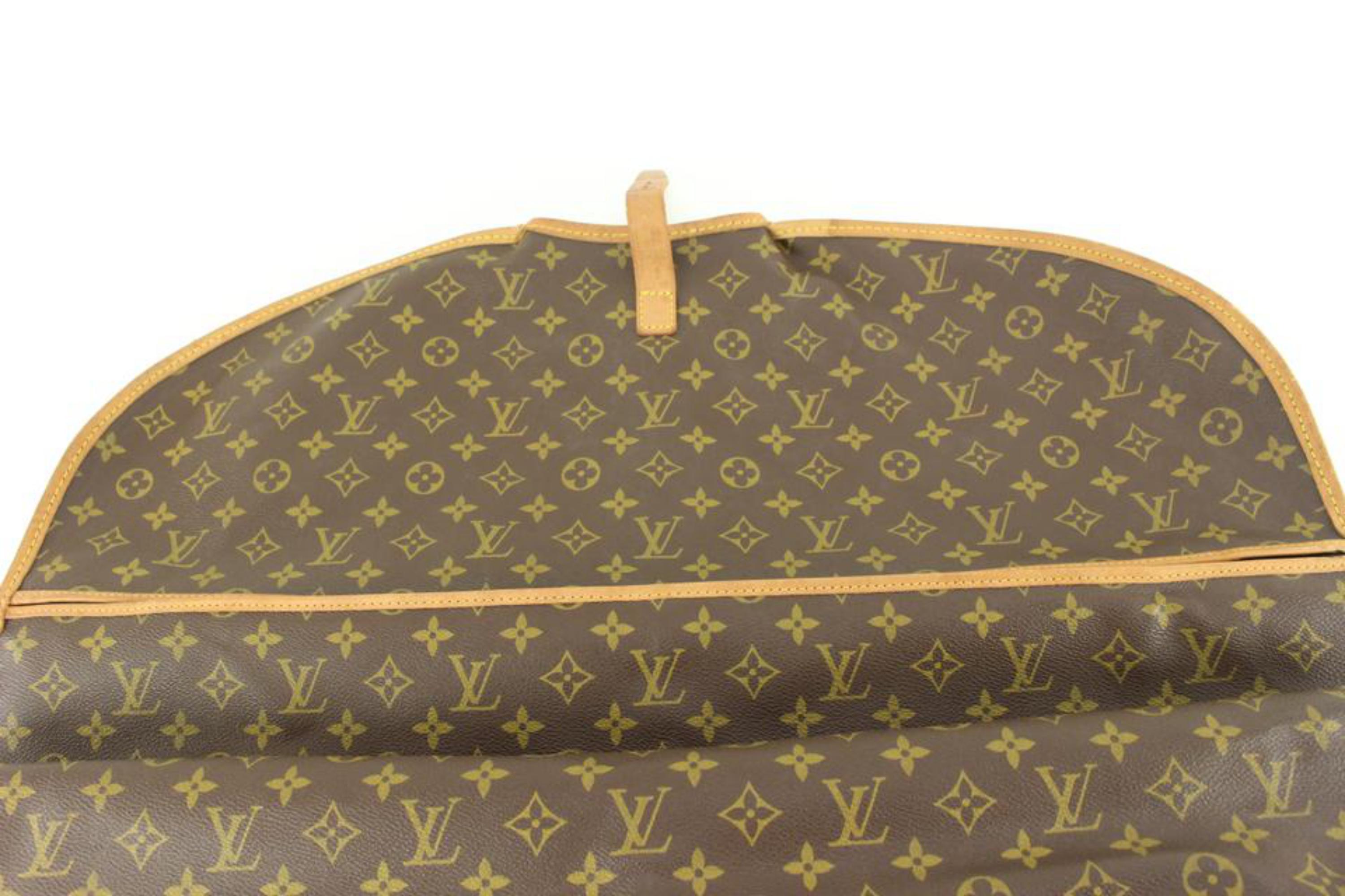 Louis Vuitton Monogram Porte Housse Habits Garment Cover Travel Bag 28lk624s 1