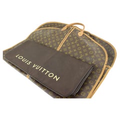 Louis Vuitton Porte Housse Habits Garment Cover Reisetasche mit Monogramm 28lk624s