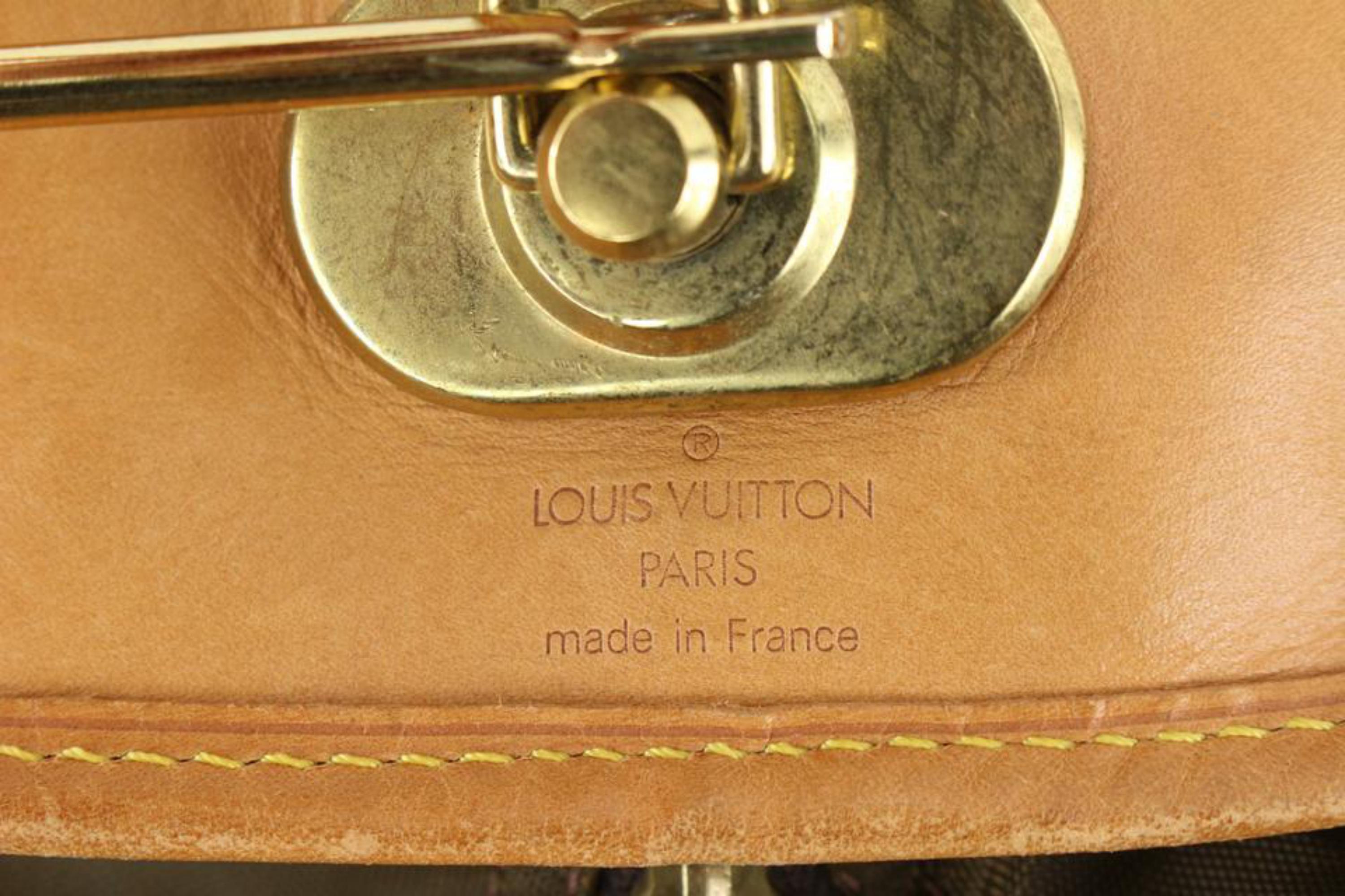 Louis Vuitton Monogram Porte Housse Habits Garment Cover Upcycle Ready 54lz715s In New Condition In Dix hills, NY