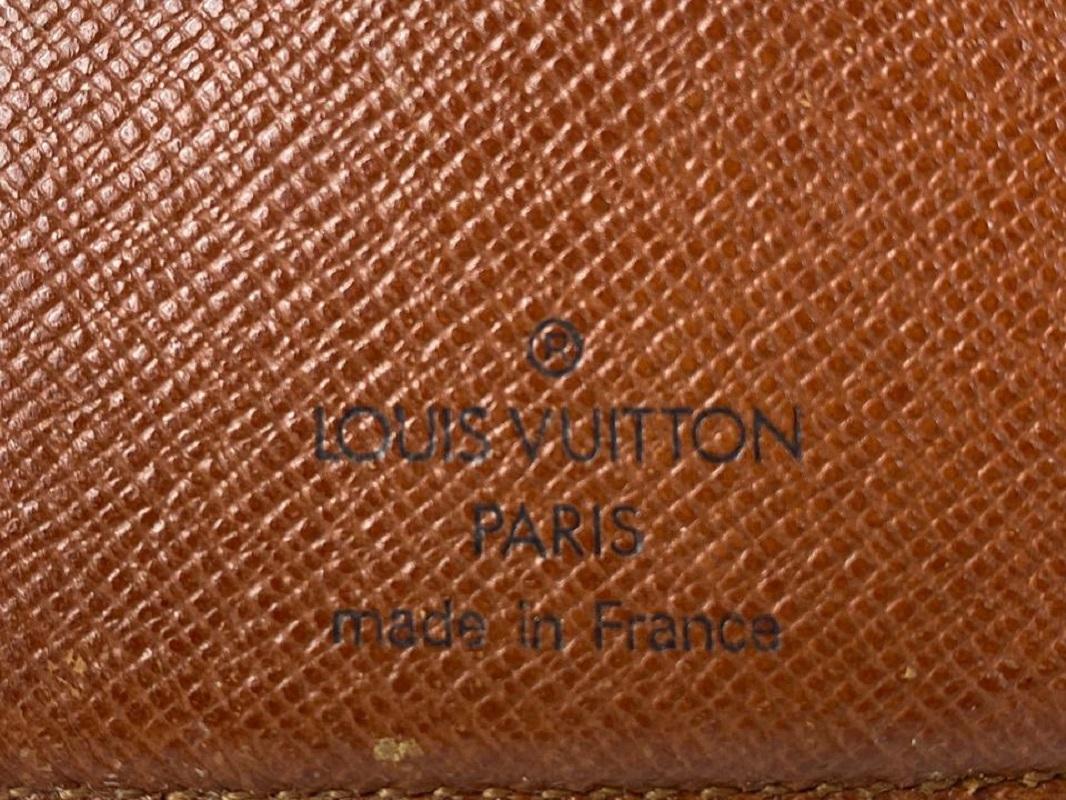 Gray Louis Vuitton Monogram Porte Monnaie Billet Viennois Kisslock Pouch 10lva11117  For Sale
