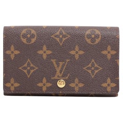Louis Vuitton Monogram Porte Monnaie Billets Tresor Brieftasche