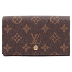 Louis Vuitton Monogram Porte Monnaie Billets Tresor Brieftasche