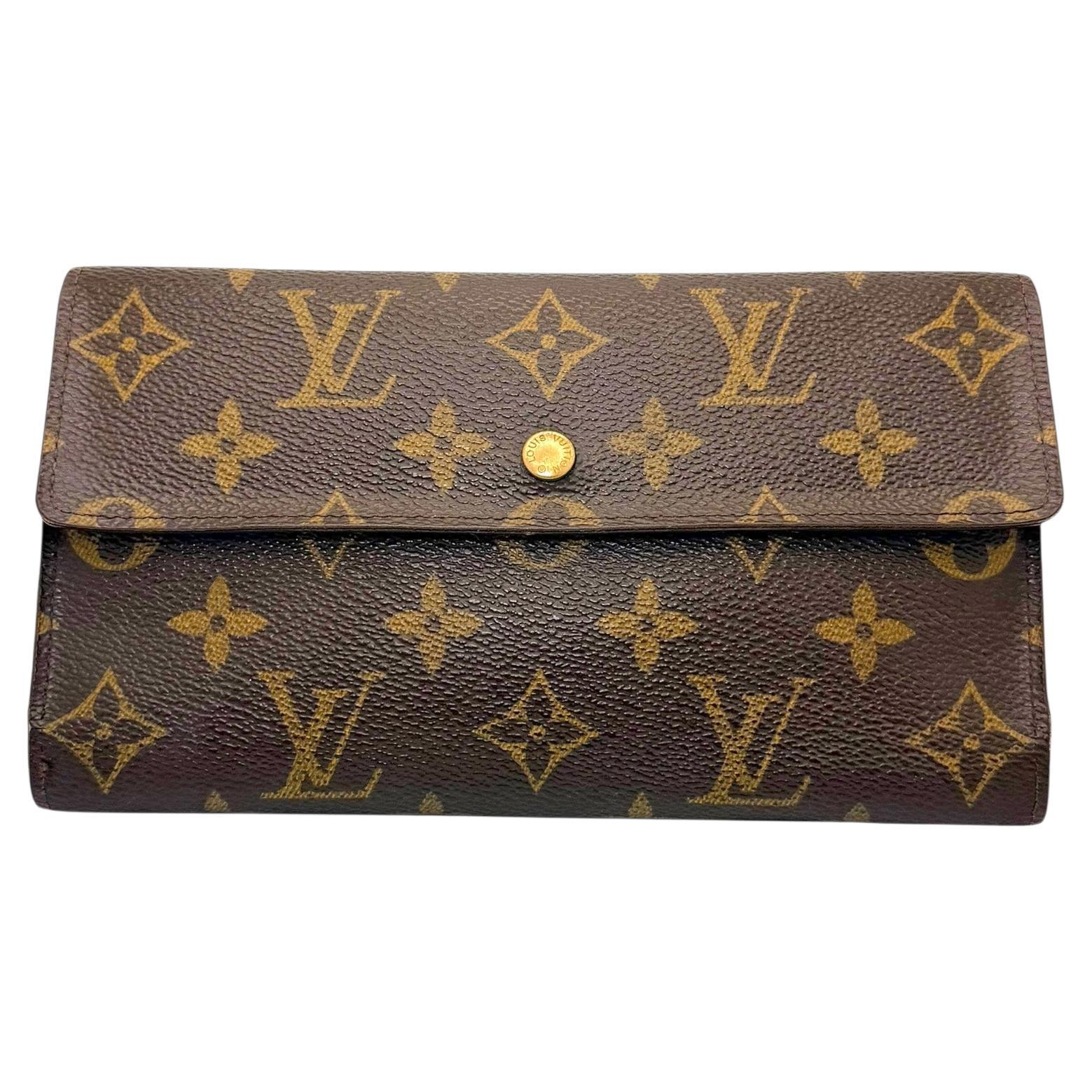 Louis Vuitton Monogram Porte Trésor International Wallet, Circa 2000 in vendita