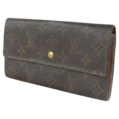 Louis Vuitton Monogram Porte Tresor Sarah Bifold Wallet 1216lv46