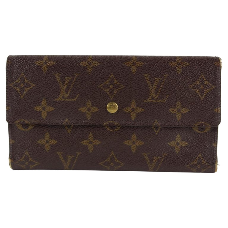 Louis Vuitton Monogram Porte Tresor Sarah Trifold Long Wallet 6LVL1223 For  Sale at 1stDibs