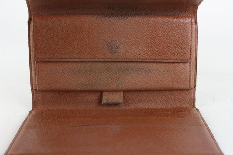 Louis Vuitton Monogram Flap Wallet Vintage Porte Tresor Sarah 313lvs51 –  Bagriculture