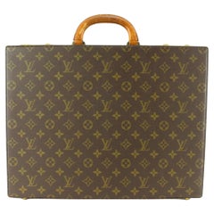 Louis Vuitton Monogram President Classeur Attache Trunk Briefcase 14lk712s
