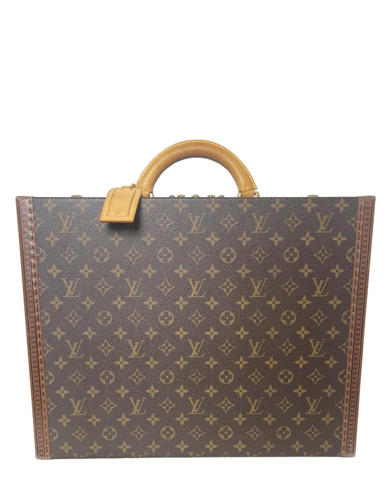 Louis Vuitton Monogram President Classeur Hard Briefcase Bag rt. $8,650 ...