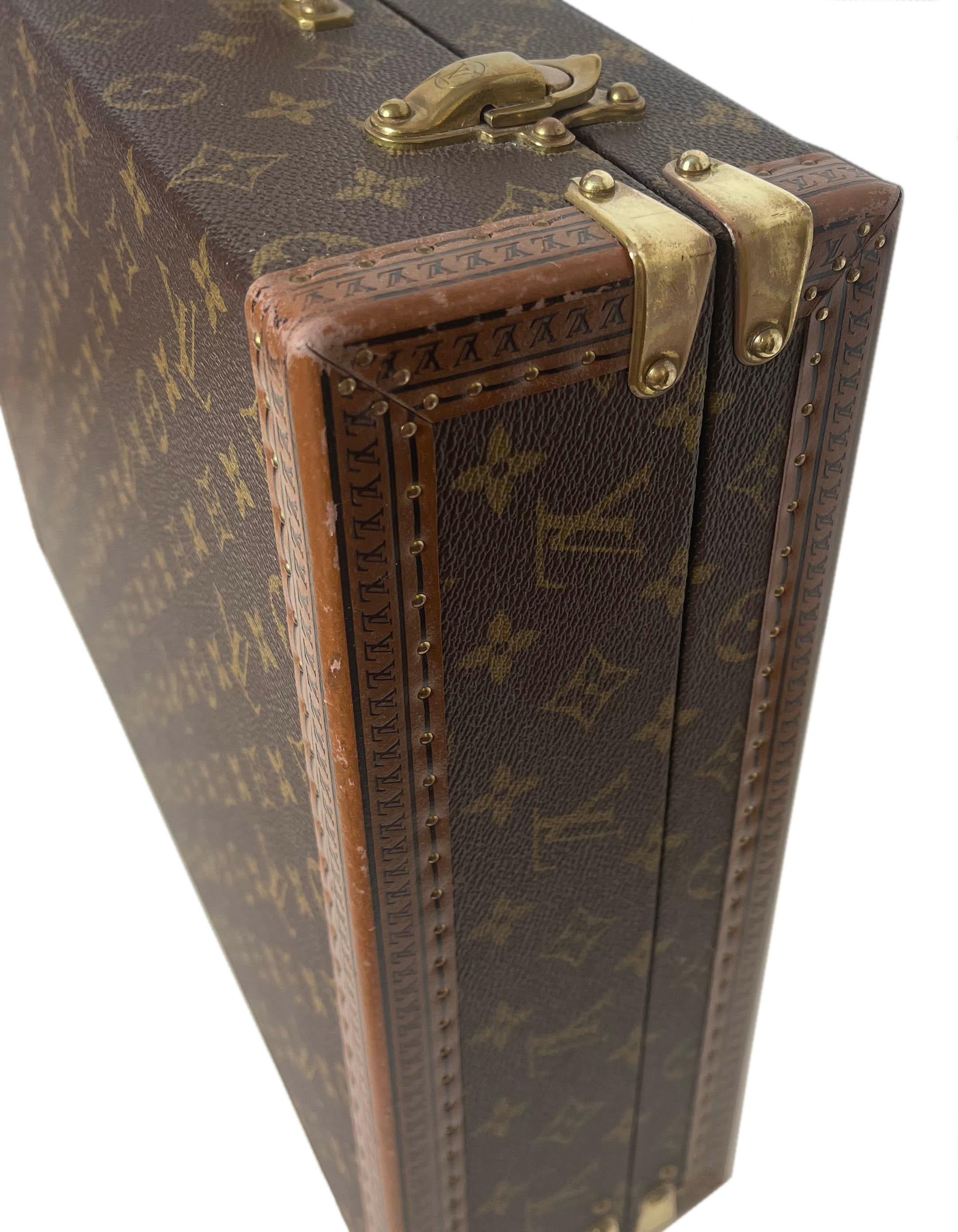 Black Louis Vuitton Monogram President Classeur Hard Briefcase Bag rt. $8, 650