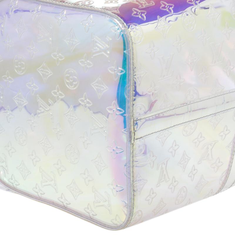 Louis Vuitton Monogram Prism Keepall Bandouliere 50 Bag 6