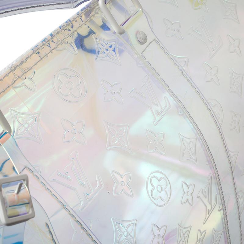 Louis Vuitton - Sac à bandoulière « Prism Keepall » à monogrammes 50 8
