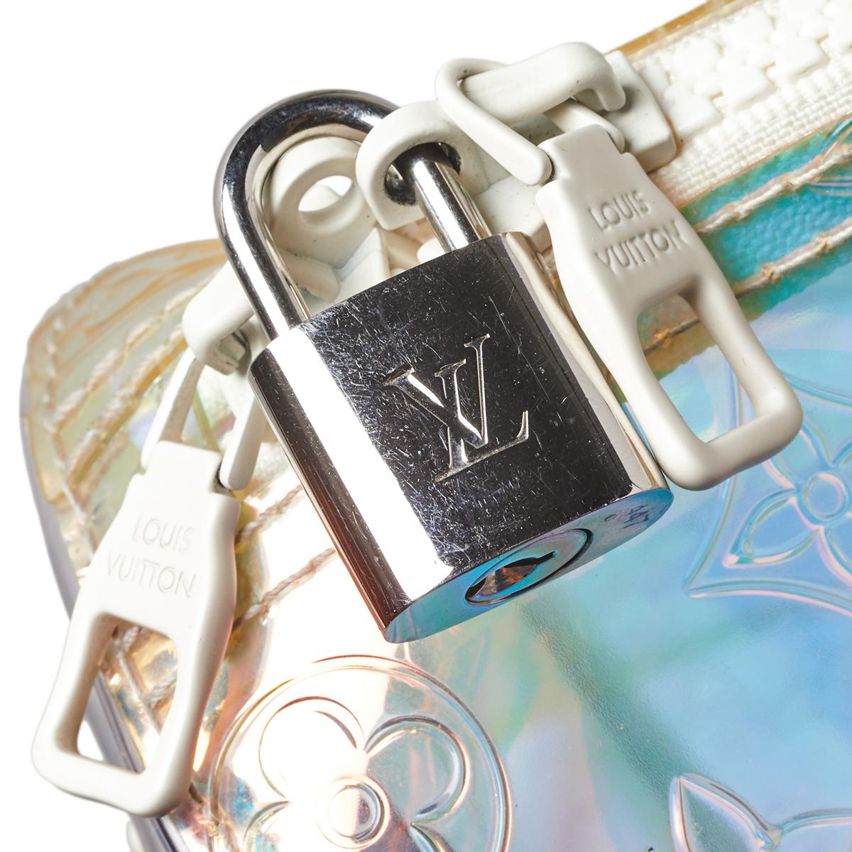 Louis Vuitton Monogram Prism Keepall Bandouliere 50 Bag 10
